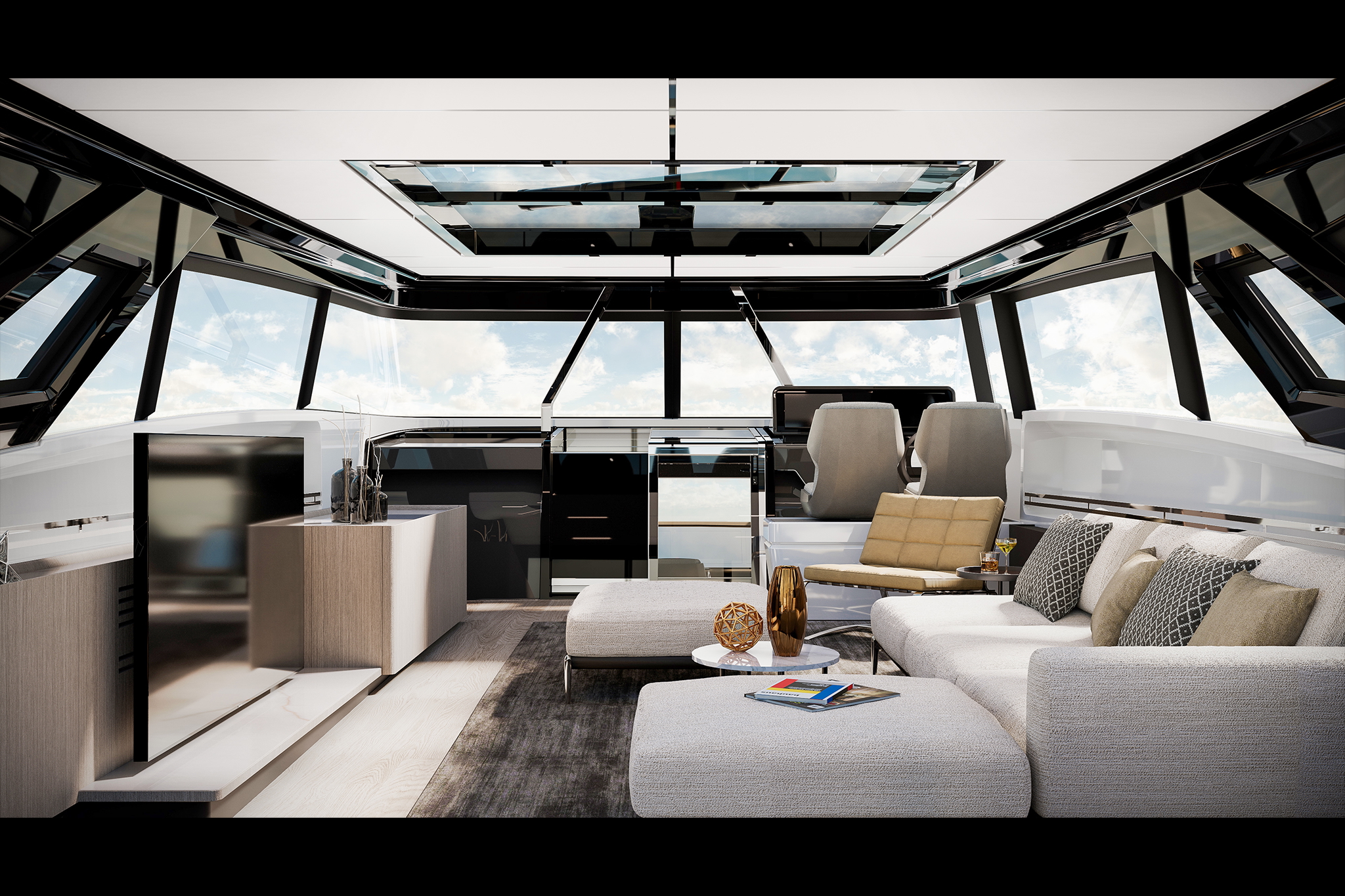 Ferretti 1000 Skydeck